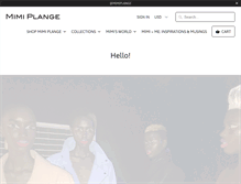 Tablet Screenshot of mimiplange.com